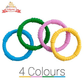 BABY Teething Ring - Sensory Teether Soother Pacifier 2.5" Chew Toy