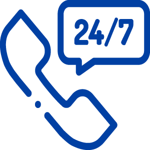 24 hour phone line help