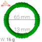 BABY Teething Ring - Sensory Teether Soother Pacifier 2.5" Chew Toy