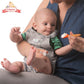 Baby Feeding Spoon Bamboo Handle Silicone Tip [2 Pack]