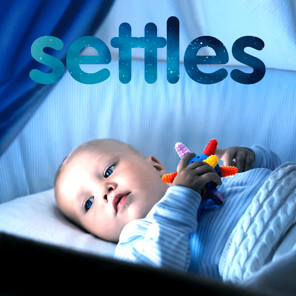 Baby Teether Balls [2 Pack] Sensory Pacifier Music Bell Rattle Dummy